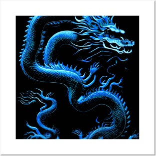 The Dragon Blue Posters and Art